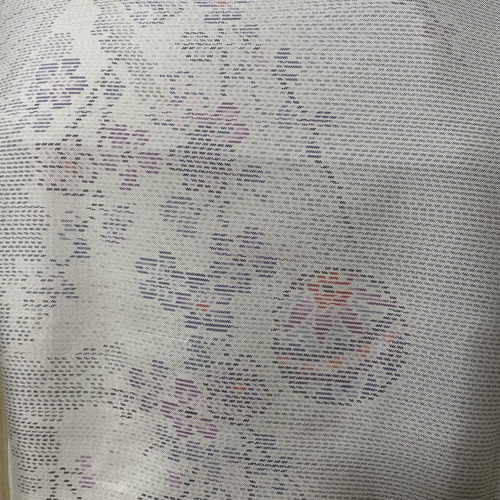 大島紬プリンセスラインワンピース 春袷 着物リメイク ワンピース