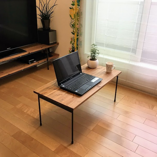 haru様オーダー分 W84×D52×H35 折りたたみローテーブル ロー