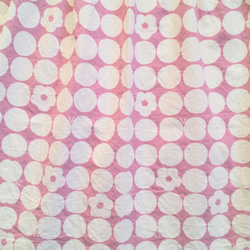 子供用エプロン☆三角巾セット☆ドレスみたいな☆かくれんぼちょうちょ【ピンク・ブルー】 4枚目の画像