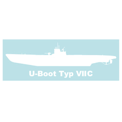 戰艦貼紙 U 型 VIIC 第2張的照片