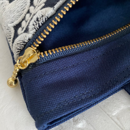 1点のみ ミナペルホネン smile flower ミニサイズ まるいファスナー