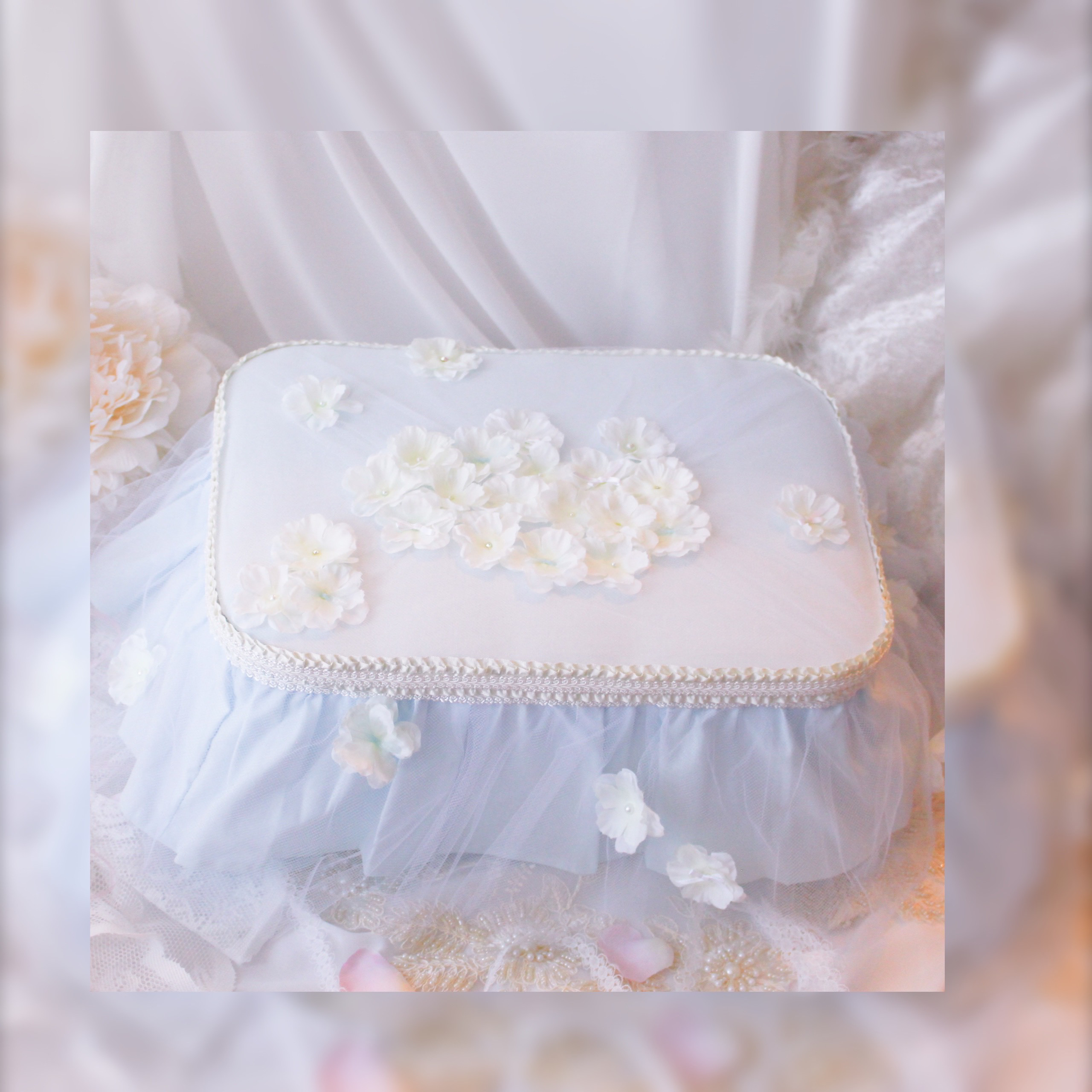 収納ボックスMサイズ♡ラップコレクションミュミュ♡ ブルー