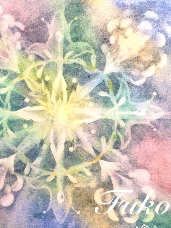 《SOLD》【絵画】Ivy Cross 5枚目の画像