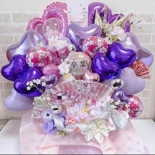 バルーンギフト バルーンアレンジ 卒業 卒業式 結婚祝い 誕生日 生誕祭