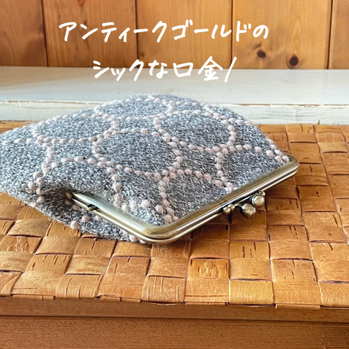 ミナペルホネンタンバリン ぽってり可愛いハンドメイドがま口 がま口ポーチ その他ミニ財布・コンパクト財布 Linge* 通販｜Creema(クリーマ)  15523087