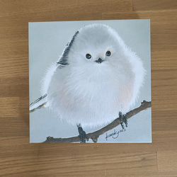 新作】シマエナガのアートパネル 絵画 ansaku 通販 15523094