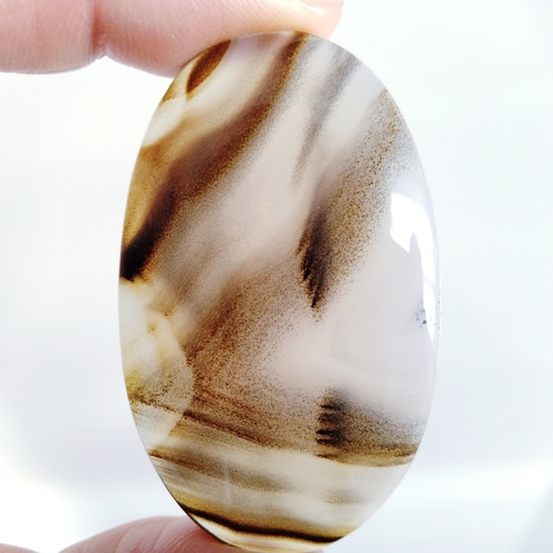 モンタナアゲート 48x29mm ルース 天然石 SPES STONE 通販｜Creema