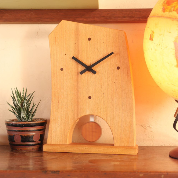 記念のギフトにピッタリ！＊＊＊天然木の振り子時計（アウトレット価格