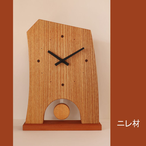 記念のギフトにピッタリ！＊＊＊天然木の振り子時計（アウトレット価格