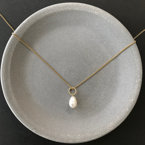 淡水パール オーガニックペンダント 淡水パール オーガニックペンダント