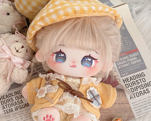 カタクリ ワンピース 着せ替えぬいぐるみ 20cm ワンピース 着せ替えぬいぐるみ 20cm カタクリ 正規品 - メルカリ