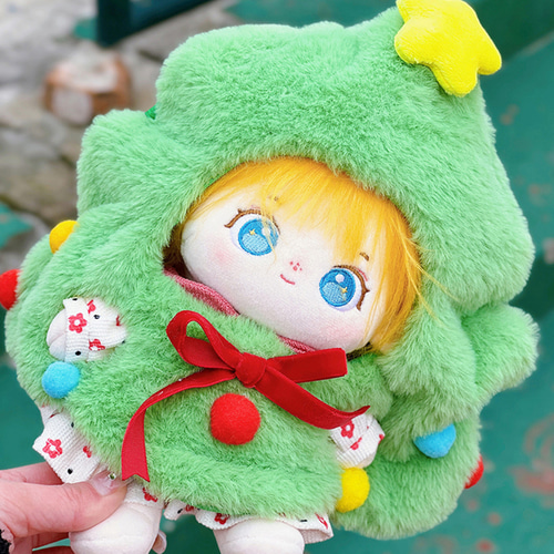 20cmぬいぐるみ服/メリークリスマスツリースーツ/ぬいぐるみ 20cmぬいぐるみ服/メリークリスマスツリースーツ/ぬいぐるみ