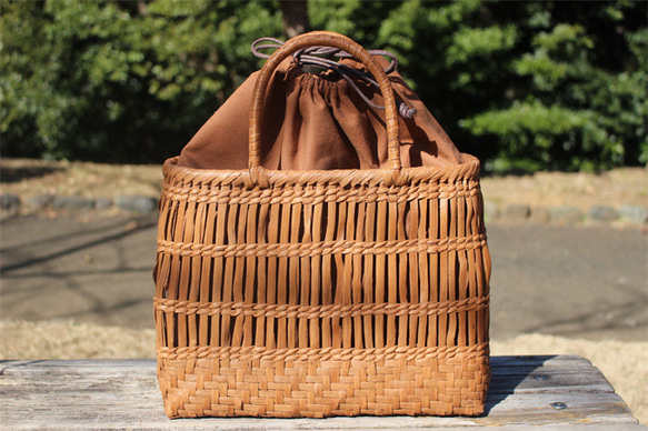 山葡萄 かごバッグ 網代編み やまぶどう ハンドバッグ 着物 籠 山葡萄 籠 バッグ 三行断山葡萄かごバッグ 山葡萄 やまぶどう cmx