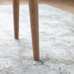 オーク材のサイドテーブル［2サイズ 40cm・50cm] 高さも選べます。セミオーダー 日本製 天然突板 6枚目の画像