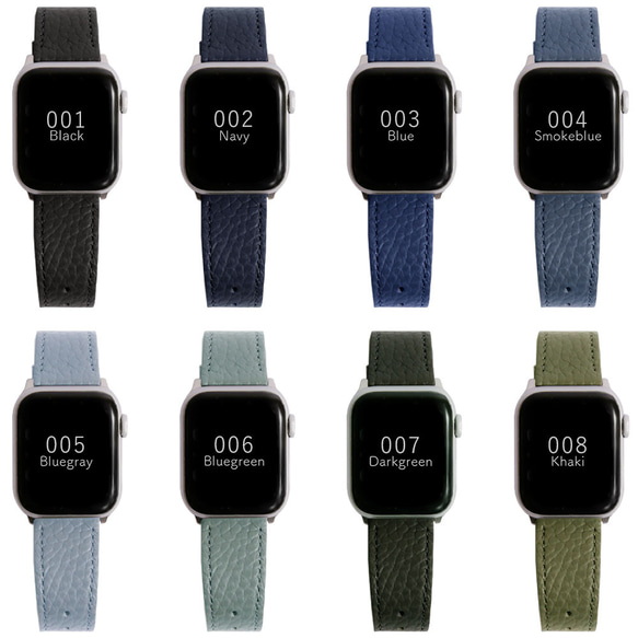 組み合わせ1024通り　本革　時計　ベルト apple watch シンプル #mm00000290 9枚目の画像