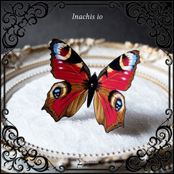 首飾り レトロな飴　グラビティローズ 赤蝶々を添えて〈ネックレス/チョーカー〉 10枚目の画像