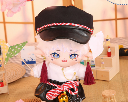 ヘッドフォン付き白髪ぬいぐるみ 2fd3ef3e4ec4b1840c640e120d106b