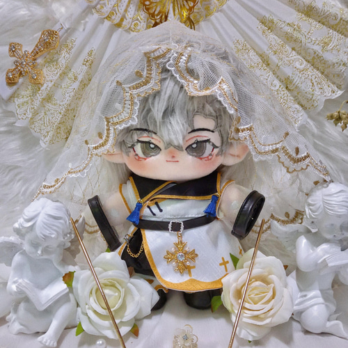 ぬいぐるみ20cm 着せ替え服/ 復古的な宗教様式 ぬい服/ 20cmぬい服