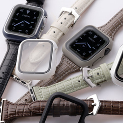 5色　クロコ 調 時計　アップルウォッチ　 applewatchクロコスリムレザー#mm00000292 5枚目の画像