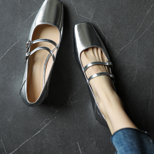 パンプス メリージェーン靴 レディース靴 本革 ローヒール ベルト 幅狭