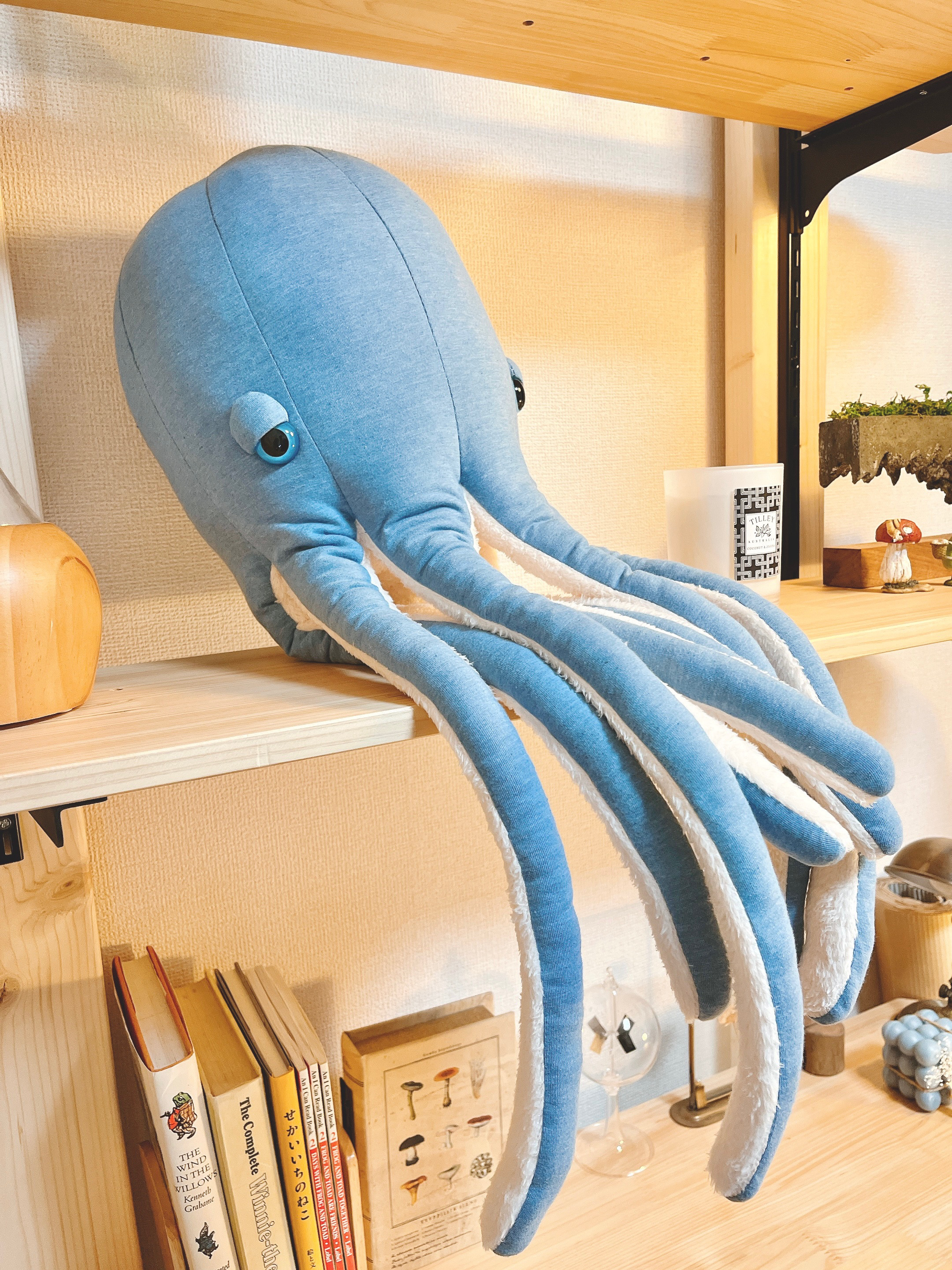 おねむのタコくんJr.(キルトグレー×ミントグリーン) 【公式通販】