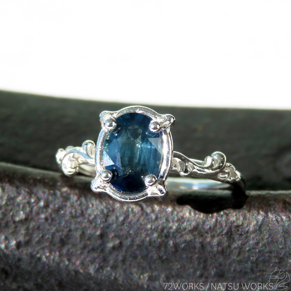 サファイア リング / Blue Sapphire Ring O 3枚目の画像