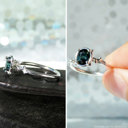 サファイア リング / Blue Sapphire Ring o 2枚目の画像