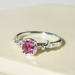 スピネル リング / Botanical Pink Spinel Ring 2枚目の画像