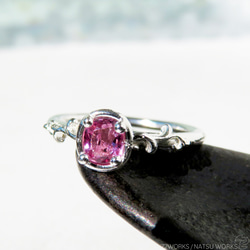 スピネル リング / Botanical Pink Spinel Ring 1枚目の画像