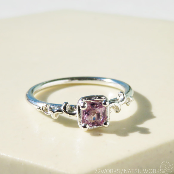 スピネル リング / Botanical Purple Spinel Ring 5枚目の画像