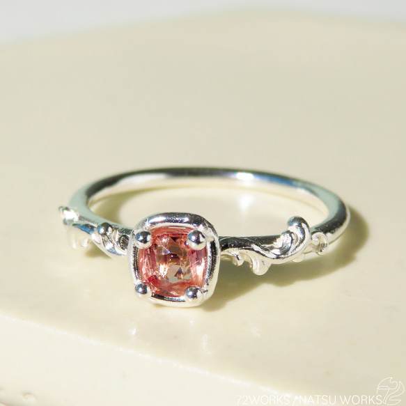 スピネル リング / Botanical Orange Spinel Ring 2枚目の画像