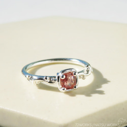 スピネル リング / Botanical Orange Spinel Ring 5枚目の画像