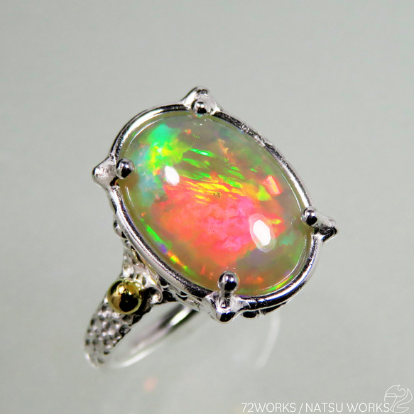 エチオピアオパール リング / Ethiopian Opal Ring 0 7枚目の画像