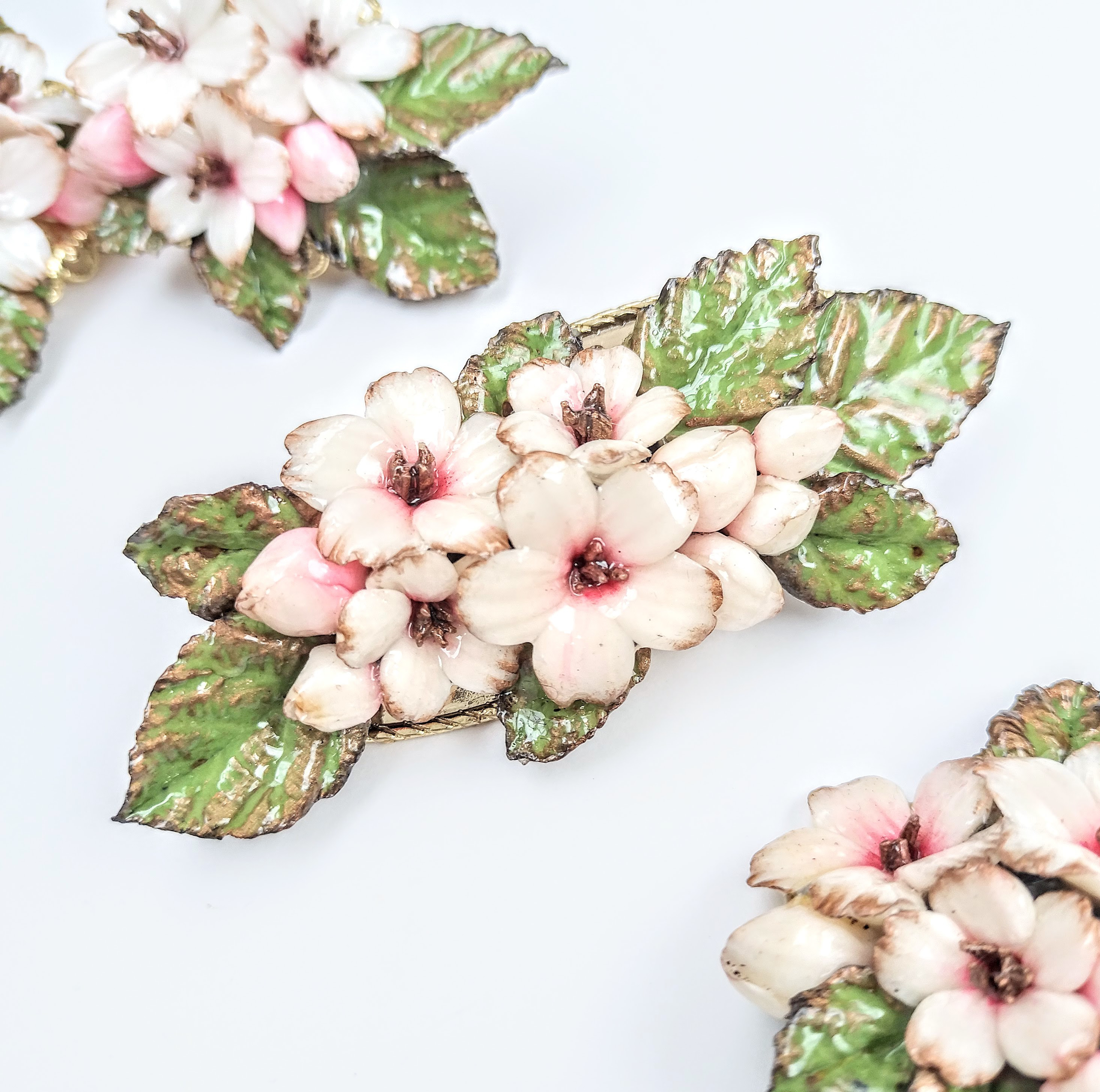 染井吉野のバレッタ/ヘアクリップ・桜