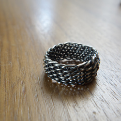silver925 Twisted Silver Ring ワイヤーリング 7枚目の画像