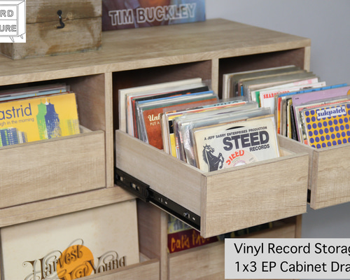 値下げ　ビンテージレコードボックス VINTAGEレコードボックス12インチ7インチ 選べる3タイプ 本棚