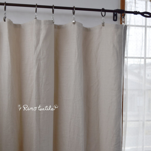 リネン 【リノ ビスキュイ】を使った マルチカバー／カーテン