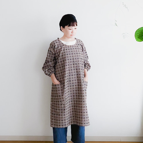 割烹着・kappougi エプロン saqu 通販 15526324｜Creema(クリーマ)