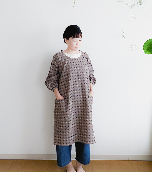 割烹着・kappougi エプロン saqu 通販 15526324｜Creema(クリーマ)