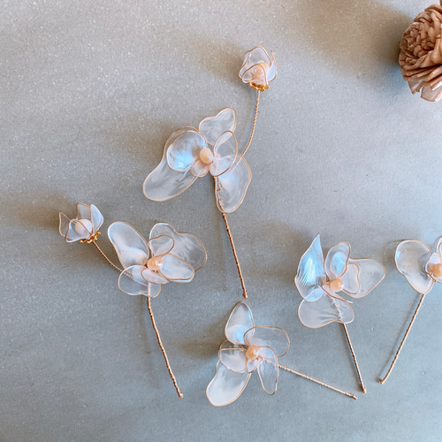 アメリカンフラワー ヘッド ブライダル ウェディング ヘッドパーツ