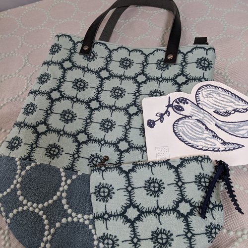 ★専用【ペンケース／ハンサムポーチ】ミナペルホネン anemone f770182986d95e6e60a075f66c8738