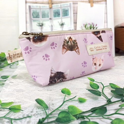 ハンドメイド げっ歯類いっぱい ファスナーポーチ コスメポーチ 【公式