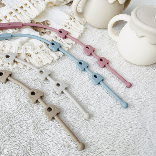 くまさんのシリコンストラップ シリコンスナックカップ オーボール