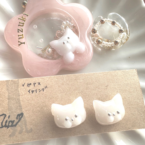 シャカシャカキーホルダー 桜の御守りシェイカー だるま付き
