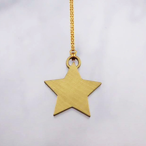 インターステラ ロケットペンダント ／真鍮 刻印＆写真加工可能 写真