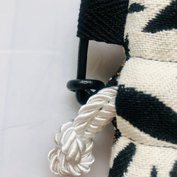 【再販】フランスジャガード　巾着ポシェットMYSTIC 14枚目の画像