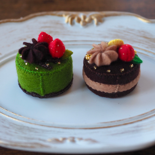 フェルトケーキ5個セット 雑貨・その他 RAMERIA 通販 15527015｜Creema