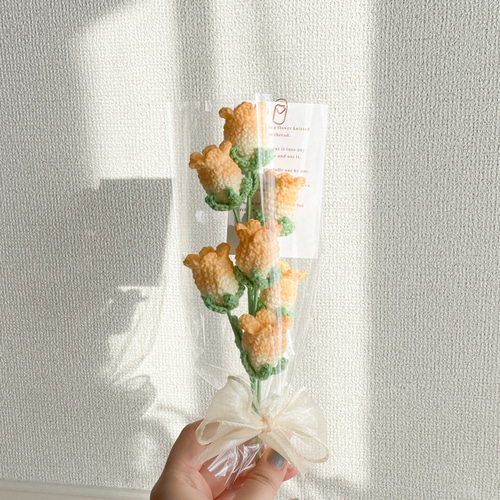 カンパニュラ8個、すずらん、かすみ草セット カンパニュラ8個、すずらん、かすみ草セット