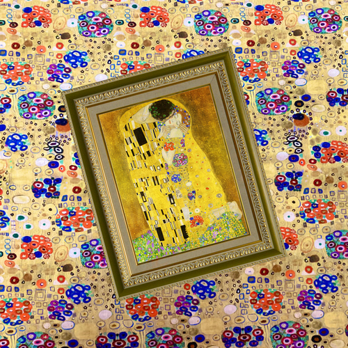 要問合わせ♥️お洒落 アート クリムト 作品 二枚セット 温かっ 