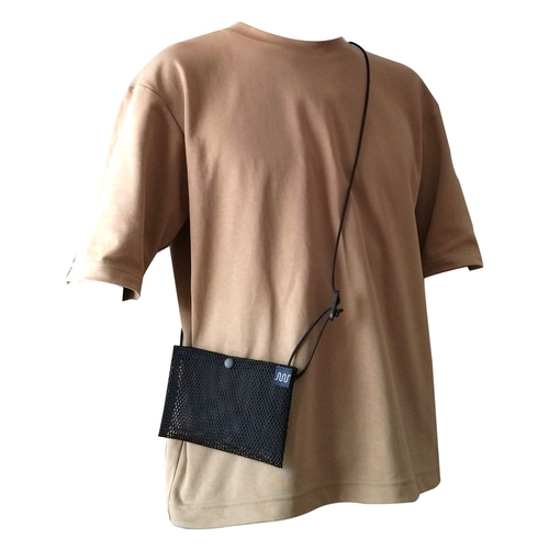 コードカラー：ブラック」横型 スマホポシェット スマホポーチ